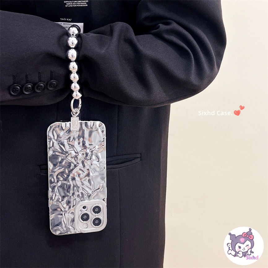 Untuk Samsung A04e A03 A14 A12 A13 A22 A23 A50 A50s A30s A34 A51 A54 A31 A32 A11 M13 M22 M23 Fashion Aluminium Tin Paper Pattern Electroplated Phone Case +Bracket Soft Cover