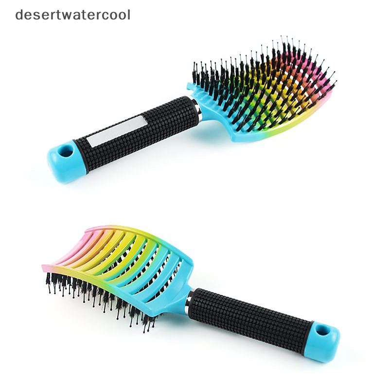 Deid Sisir Pijat Kulit Kepala Rambut Hairbrush Penghilang Stress Wet Curly Detangle Hair Brush Martijn