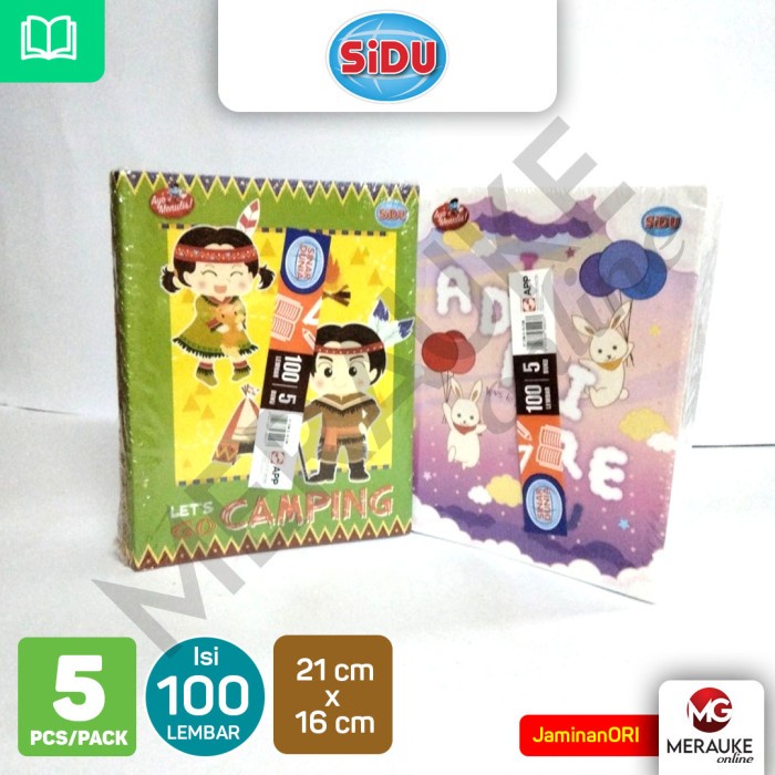 

RK Buku Tulis SiDU 100 Lembar