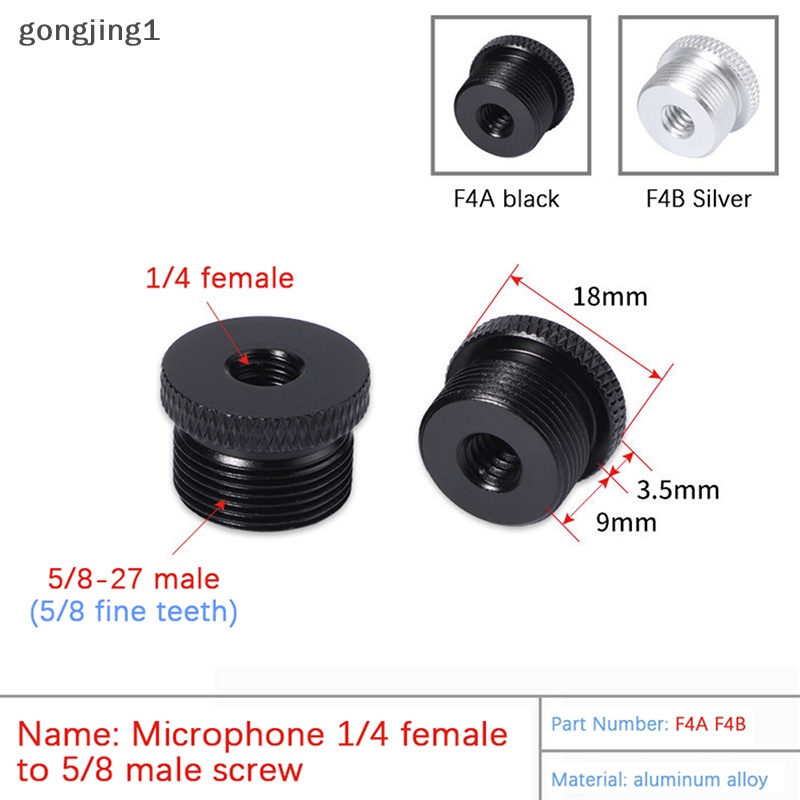 Ggg Sekrup Konversi Stand Mikrofon1/4&quot; Ke5 /8&quot; Thread Screw Mount Adapter ID