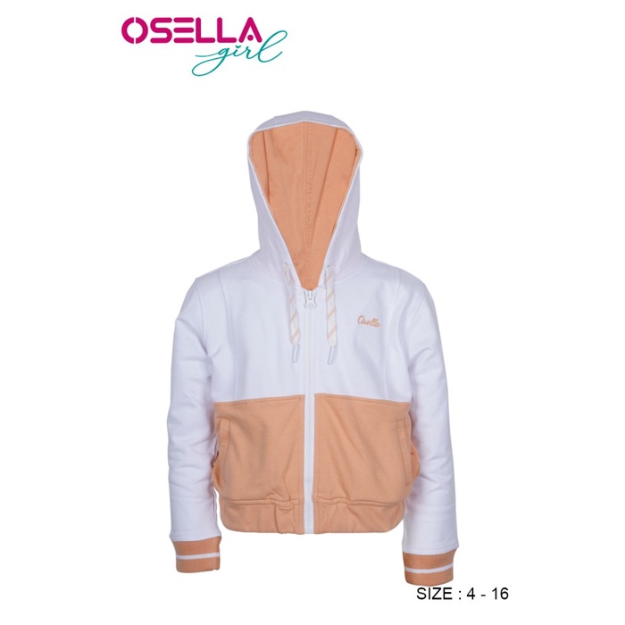 Osella Kids - Jaket Fashion Anak Perempuan Warna Putih 2361300101
