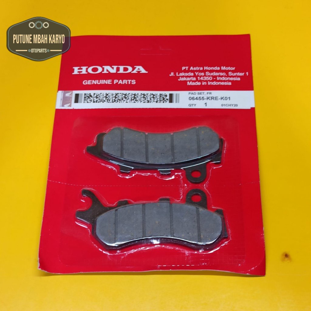 Dispad Kampas Rem Cakram Depan Motor PCX 150 New CBS FI 2018 ADV 150 KRE