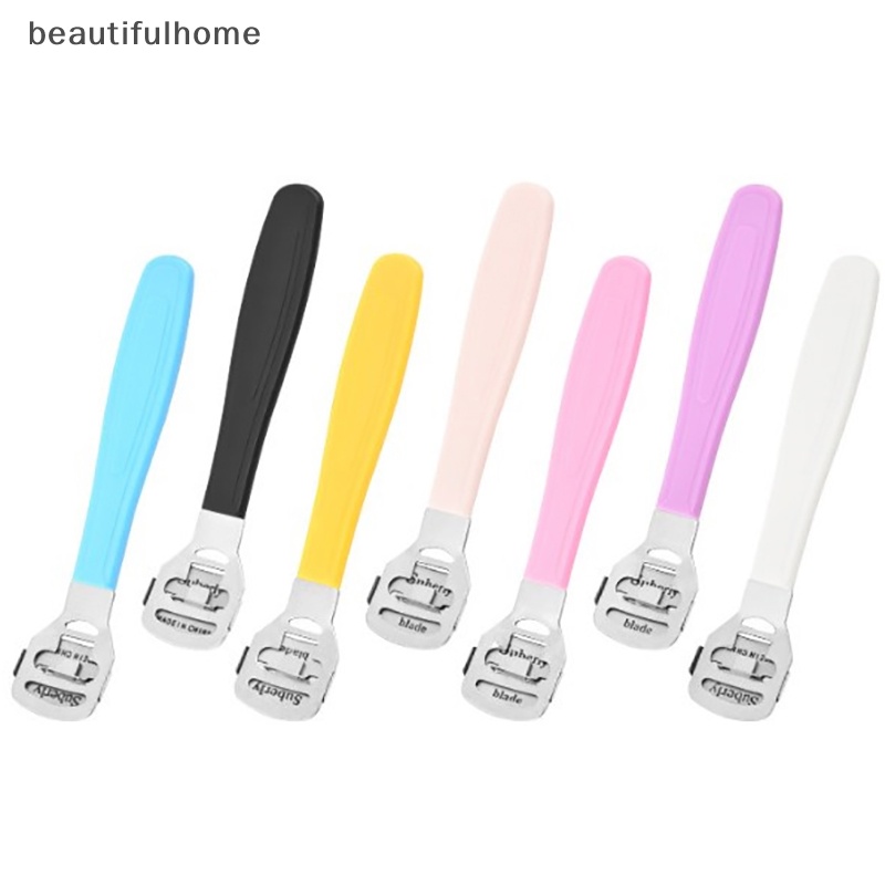 {beautifulhome} Beberapa Warna Perawatan Kaki Tahan Lama Pedicure Mesin Alat Cukur Penghilang Kulit Mati Keras Pemotong Jagung Shaver Pedicure Feet Tool.