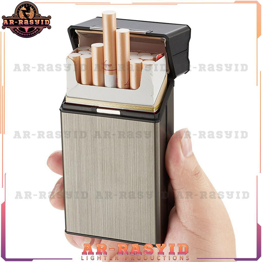 TERBARU! Tempat Kotak Korek Api Elektrik USB Focus Case Holder YH-079