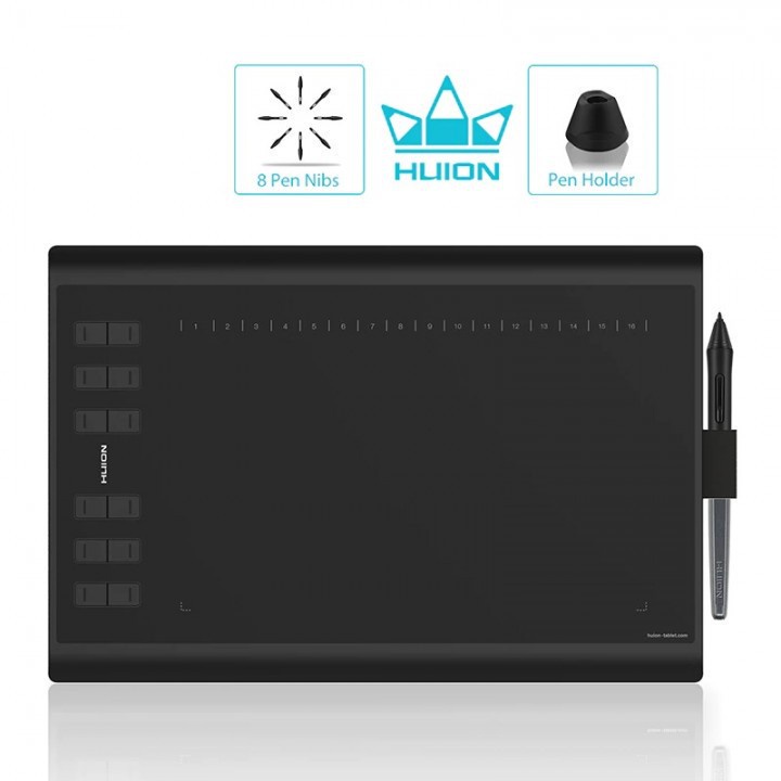 AKN88 - HUION INSPIROY H1060P Graphics Drawing Tablet with 8192 Pen Pressure