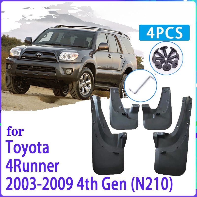 Flaps Lumpur Mobil Untuk Toyota 4Runner 4Runner SUV 2003~2009 2004 2005 2006 Mudguard Splash Guards Fender Mudflaps Aksesoris Mobil