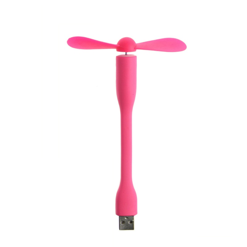 Vivi Kipas Angin USB Kreatif Fleksibel Portable Mini Fan Dan USB LED Light Lamp Untuk Komputer Notebook Gadget Musim Panas