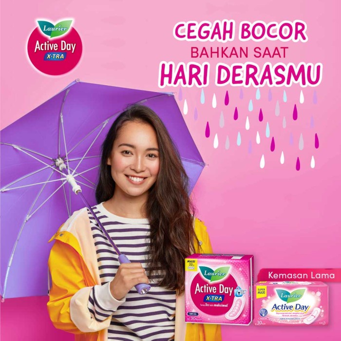 Laurier Active Day Super Maxi 30S Twinpack