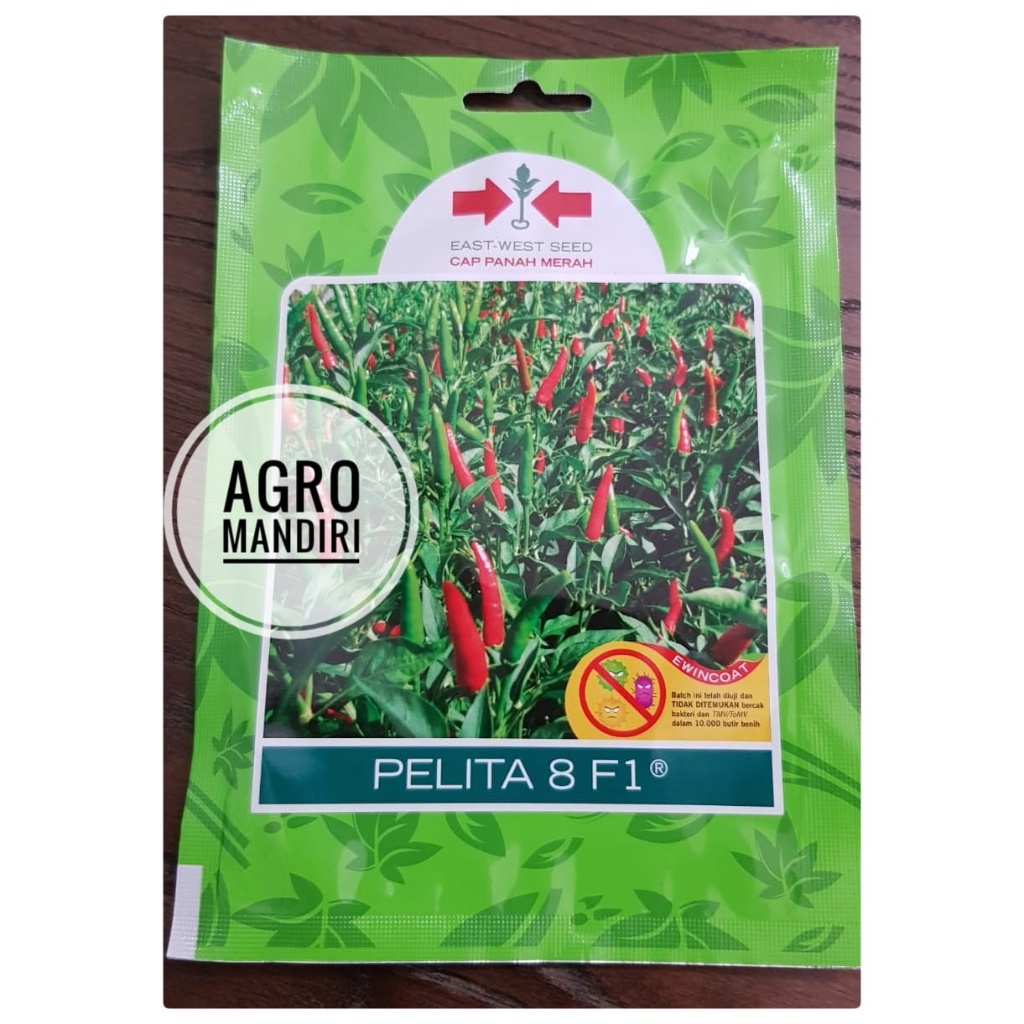 Benih Cabe Rawit Hijau Hibrida Pelita 8 350 Butir F1 Panah Merah