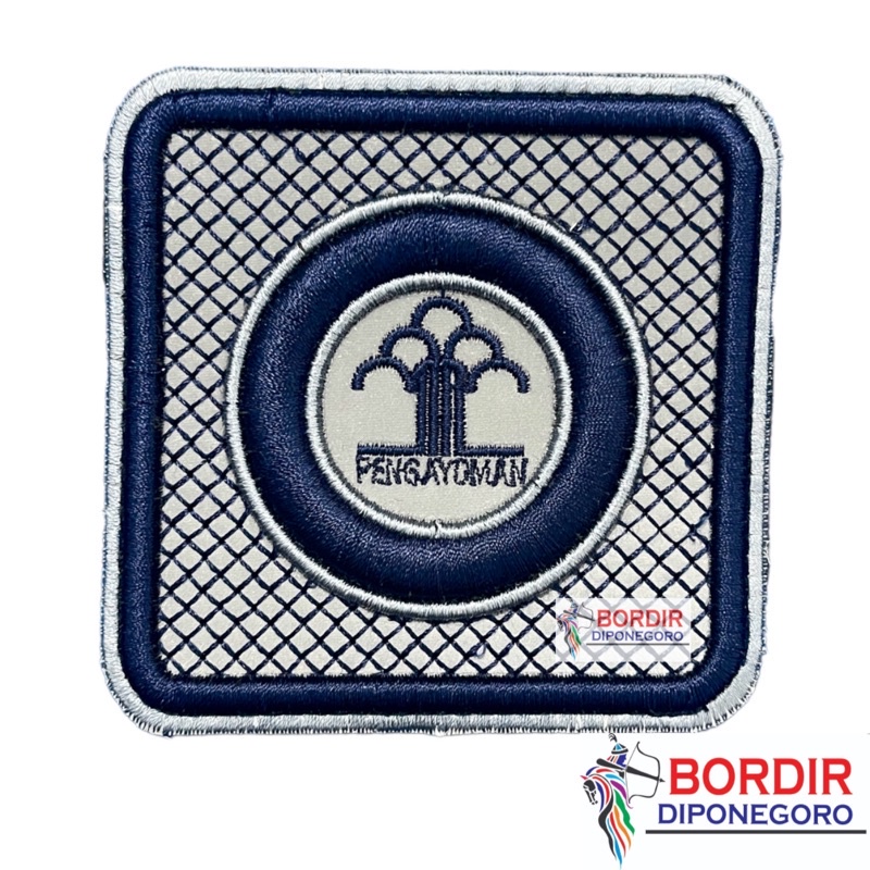 Bordir BORDIR TACTICAL JABATAN ESELON 5 TIMBUL KEMENKUMHAM | CUSTOM BORDIR LOGO DISAIN SENDIRI | TUL