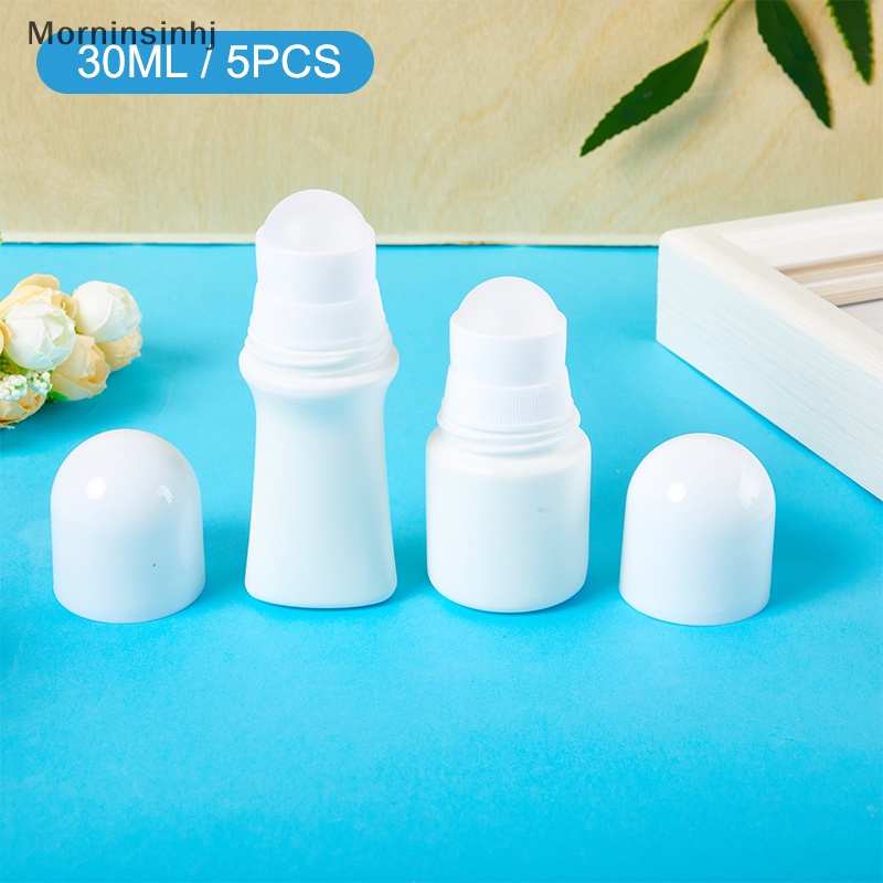 Mornin 5PCS 30ml Botol Roll on Plastik Kosong Obat Isi Ulang id