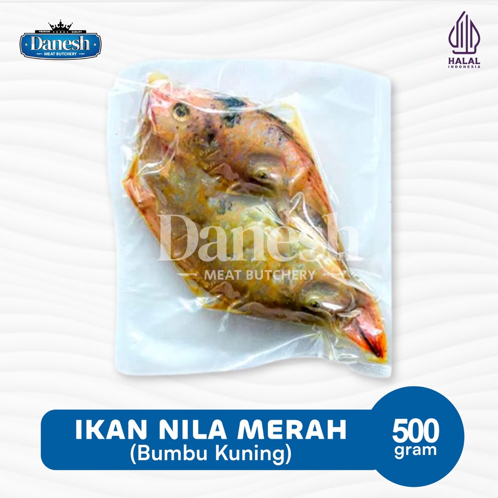 Ikan Nila Merah Bumbu Kuning 500gr Frozen Food