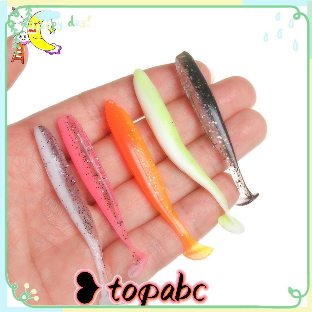 TOP 10pcs /lot Umpan Cacing Pancing Tahan Lama Buatan Warna Ganda Capuchin Maggot