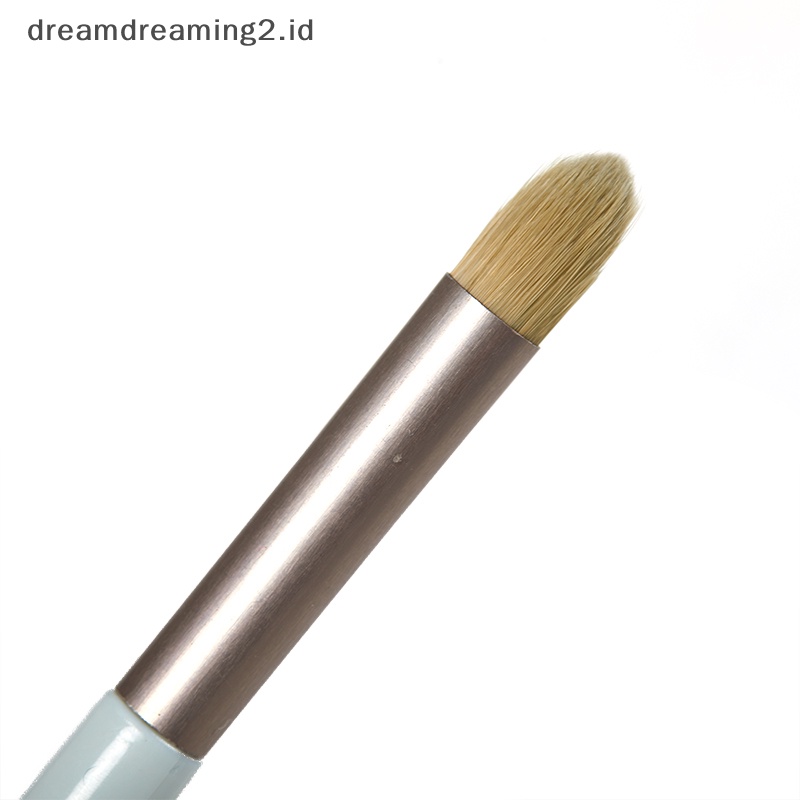 (drea) 8pcs Set Sikat Make up Mata Eyeshadow Alis Blending Brush Dengan Tas Kuas //