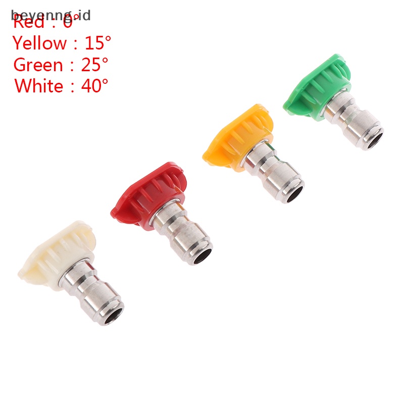 Beyen Stainless Steel Quick Connect High Pressure Tip 015 25 40derajat Nozzle ID