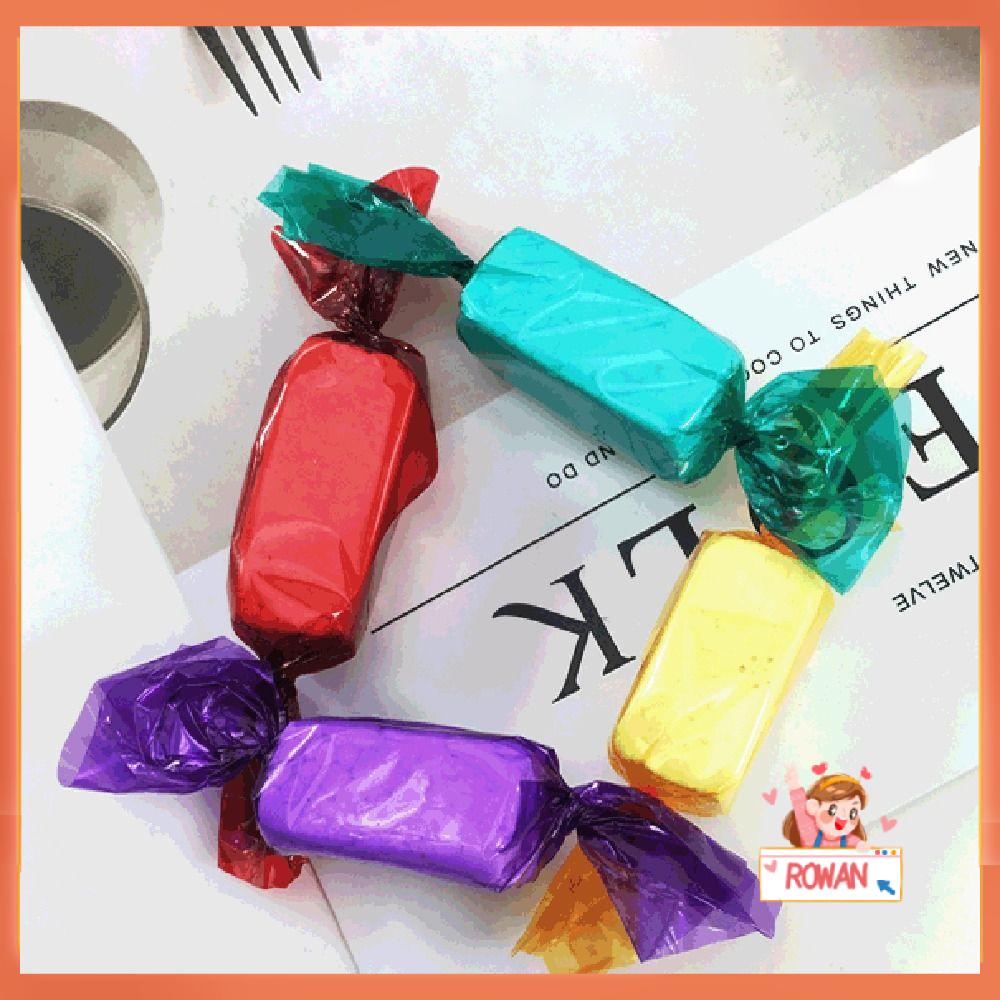 R-FLOWER 500pcs Candy Packaging Paper Gift Transparan Warna Warni Packing Cellophane