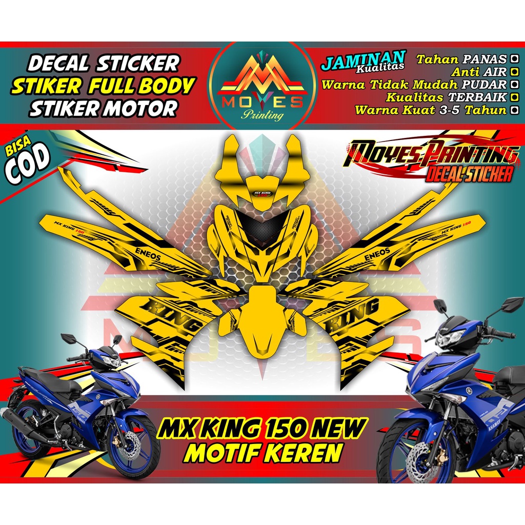 decal jupiter mx king 150 new decal yamaha all news mx king 150 decal mx king 150 motif keren