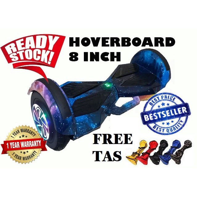 Smart Balance LED Bluetooth 8 inch New Model Hoverboard 8inch - Pink Army