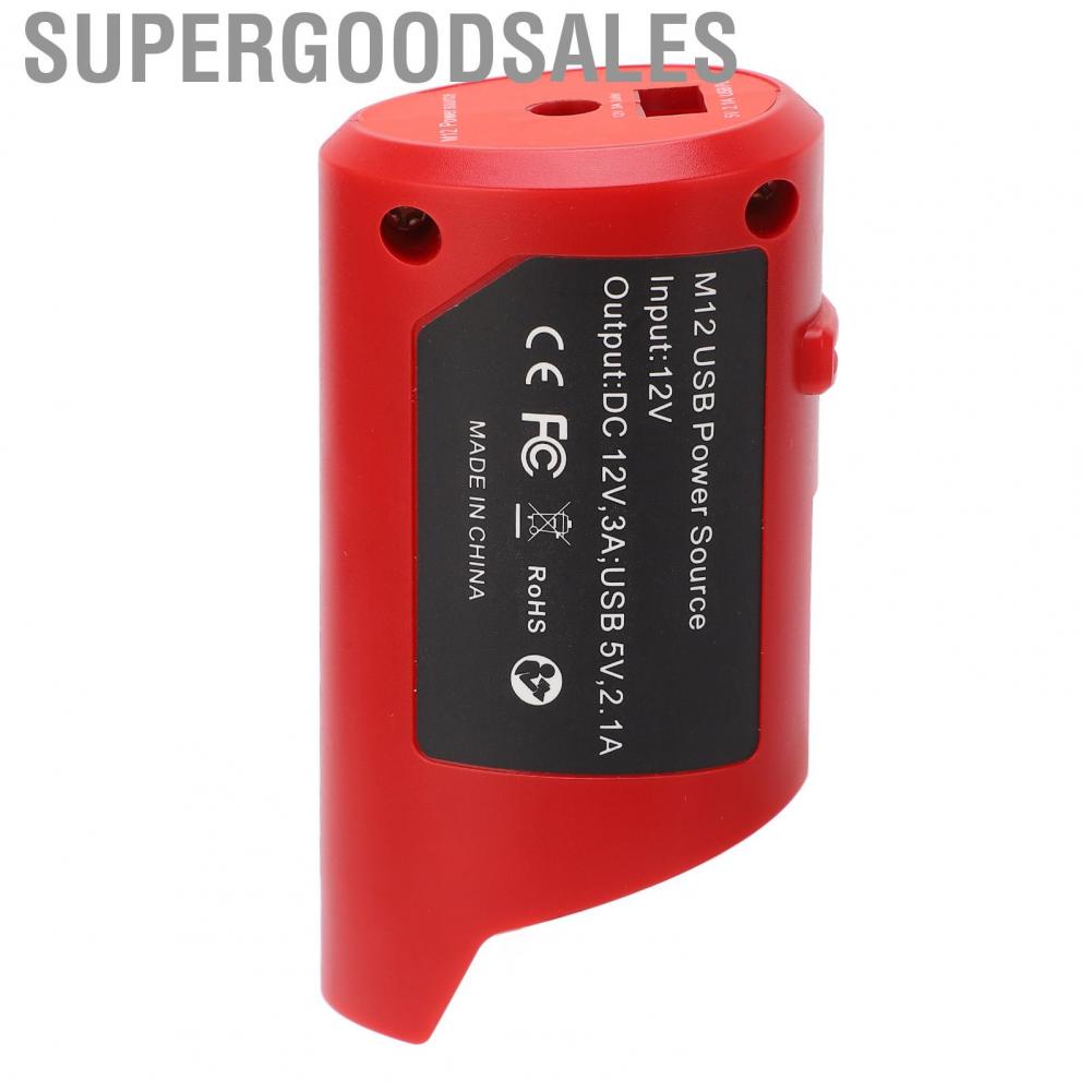 Supergoodsales USB   Adapter Power Source For M12 Charging Tool