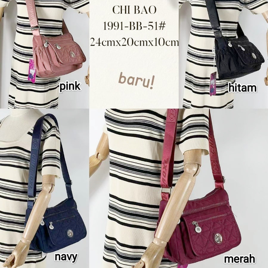 Chibao 1991 Ab tas selempang wanita sling bag cewek import murah kecee