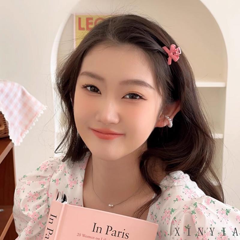 sweet Ikatan Simpul Jepit Rambut Ponytail Tinggi Putri Kepala Mini Genggam Klip Indah Poni Klip