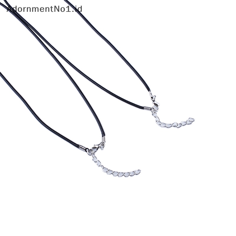 [AdornmentNo1] 1pasang Fashion pencocokan kalung kreatif kucing hati bentuk jahitan Stainless Steel liontin kalung persahabatan pasangan perhiasan