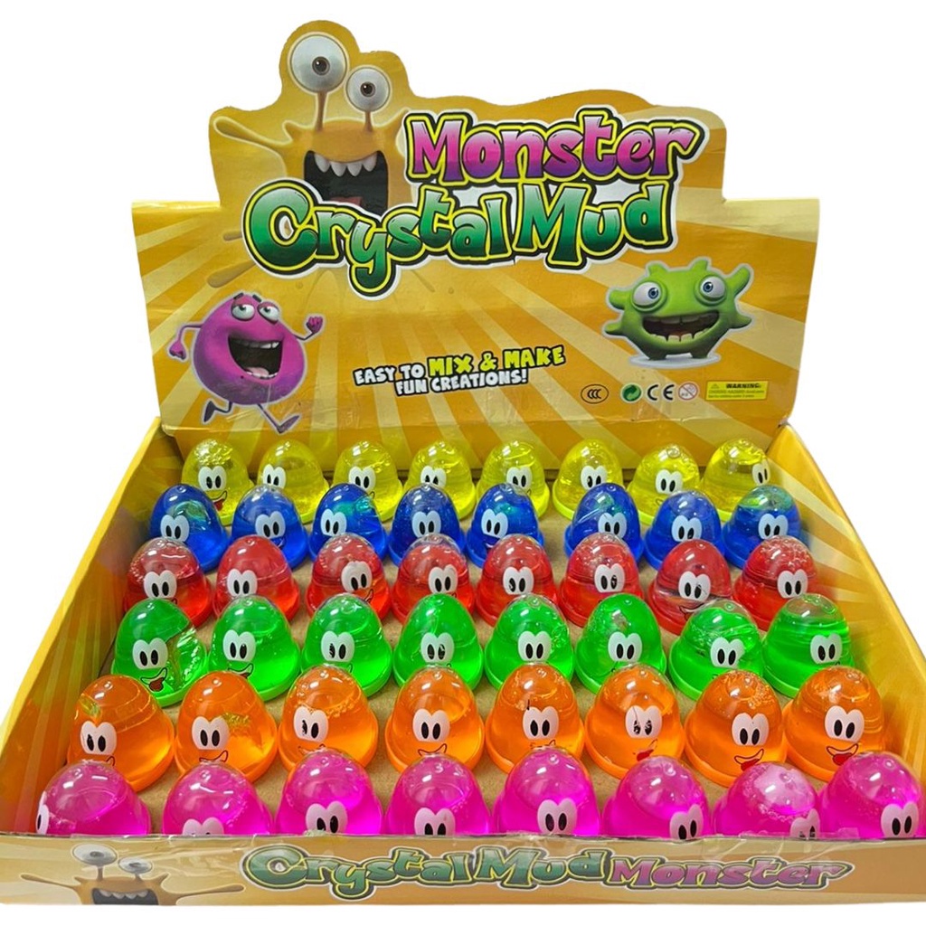 PGC SLIME MONSTER CRYSTALMUD / SLIME LUCU MIX &amp; MAKE