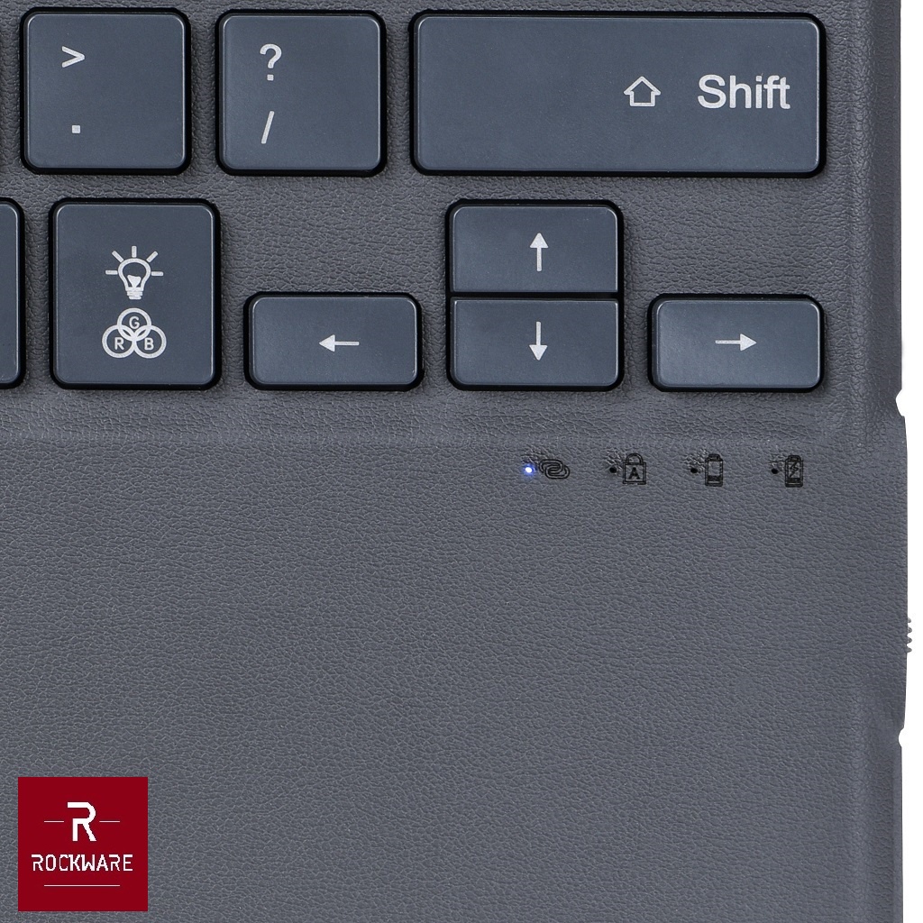 ROCKWARE RW-2089D - Bluetooth Keyboard for Surface Pro 8 - X