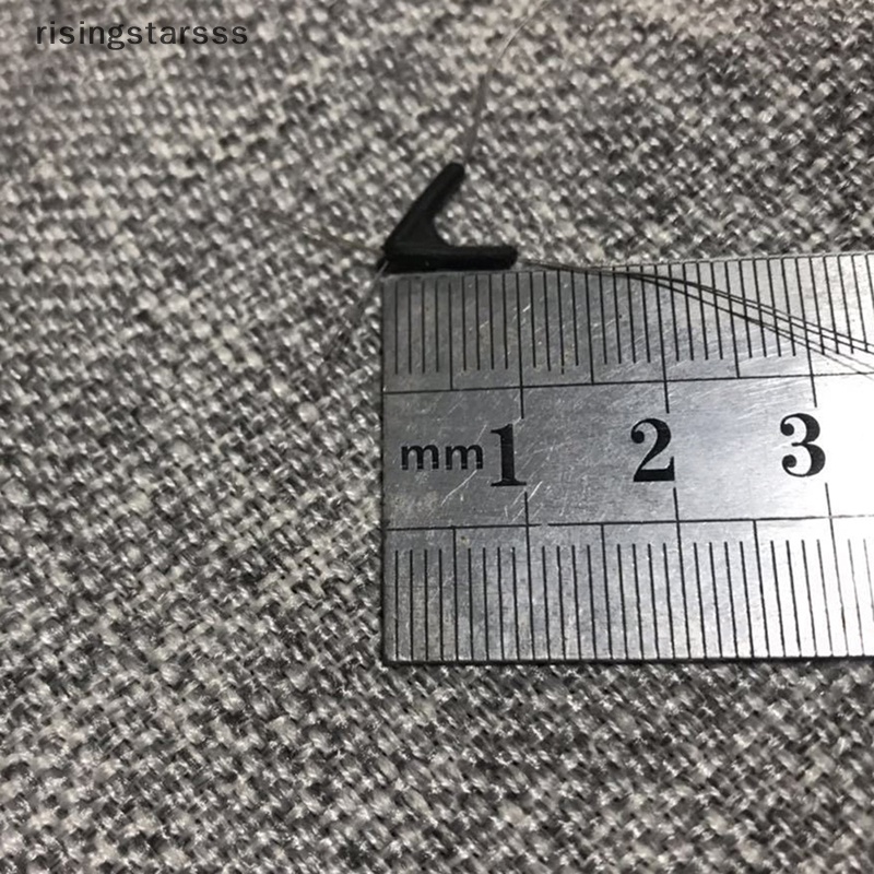 Outdoor 50pcs Double Hooks Kontaktor Device Line Bifurcation Ruang Delapan Tipe Space Bean Line Putar Alat Memancing Aksesoris Baru