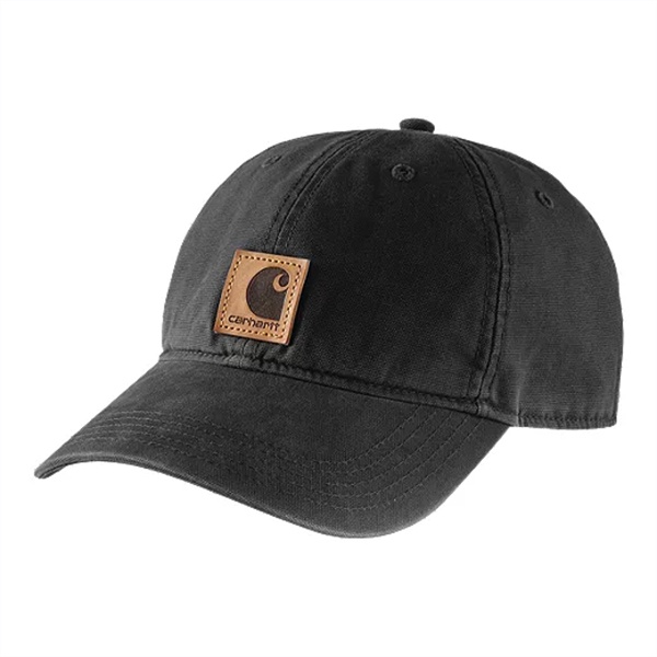 Carhartt Canvas Strapback Hat Black