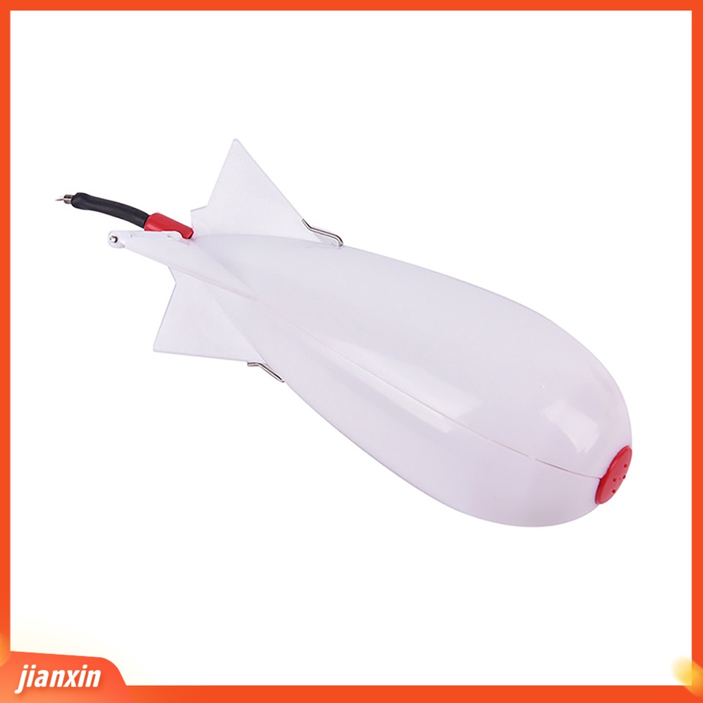 (In Stock) Bentuk Roket Ergonomis 360derajat Berputar Umpan Lempar Praktis Kapasitas Besar Lure Thrower Perlengkapan Memancing