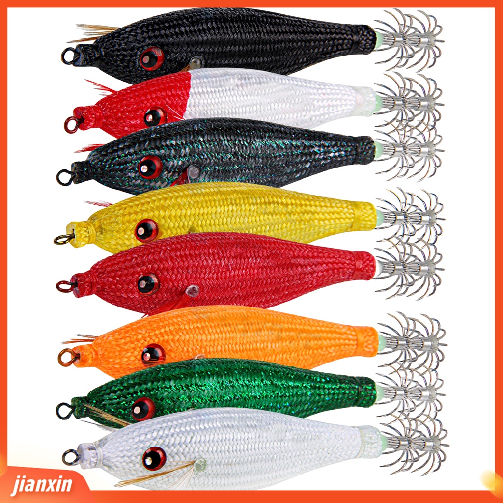 (In Stock) 78mm /10g Umpan Pancing Terang Universal Tajam Kait 3D Realistis Fisheye Simulasi Desain Memancing Umpan Plastik Buatan Tahan Lama Memancing Umpan Untuk Outdoor