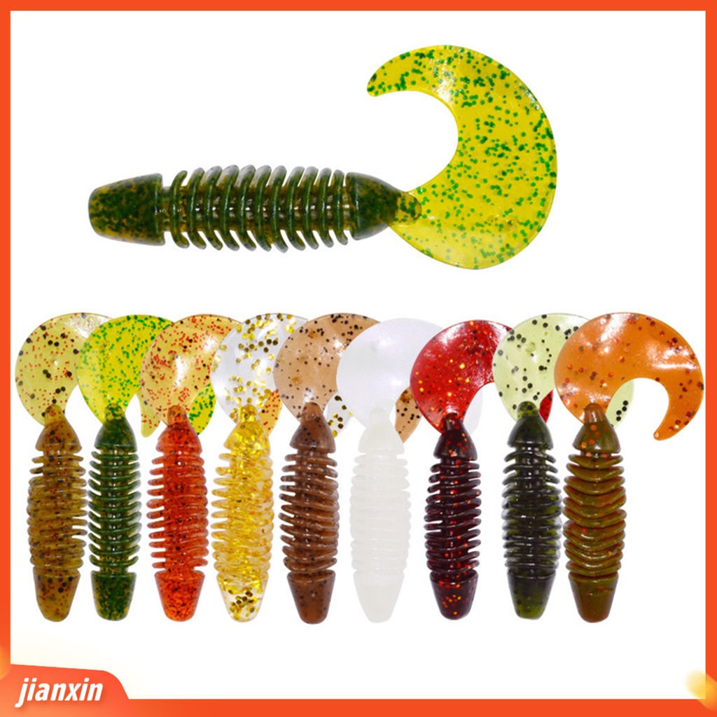 (In Stock) 6Pcs 60mm/3g Umpan Pancing Novel Bentuk Meningkatkan Laju Ikan Lempar Panjang Desain Simulasi Warna Cerah Memancing Umpan Umpan Untuk Memancing Tanah