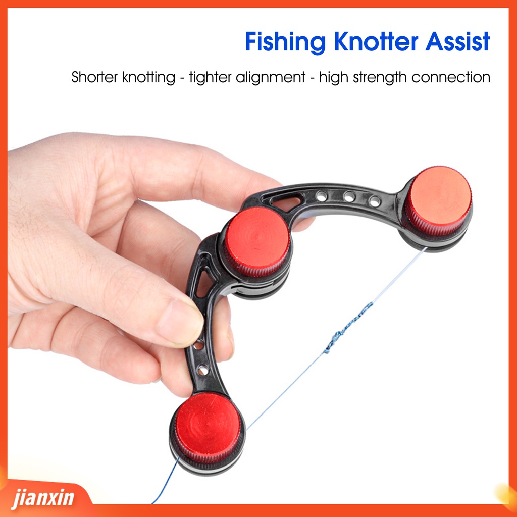 (In Stock) Knotter Assist Professional Bobbin Winder Pengkabelan Ketat GT Knotter Alat Sambungan Jalur Pancing Fishing Tackles