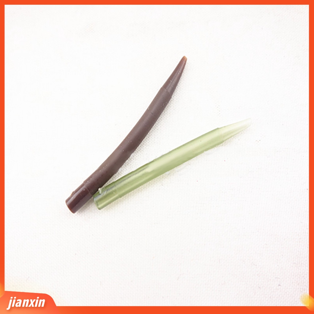 (In Stock) 50 Pcs Selang Memancing Lembut Kuat Ketangguhan Elastisitas Tinggi Angling Giant Silicone Line Set Threading Hose Outdoor Fishing