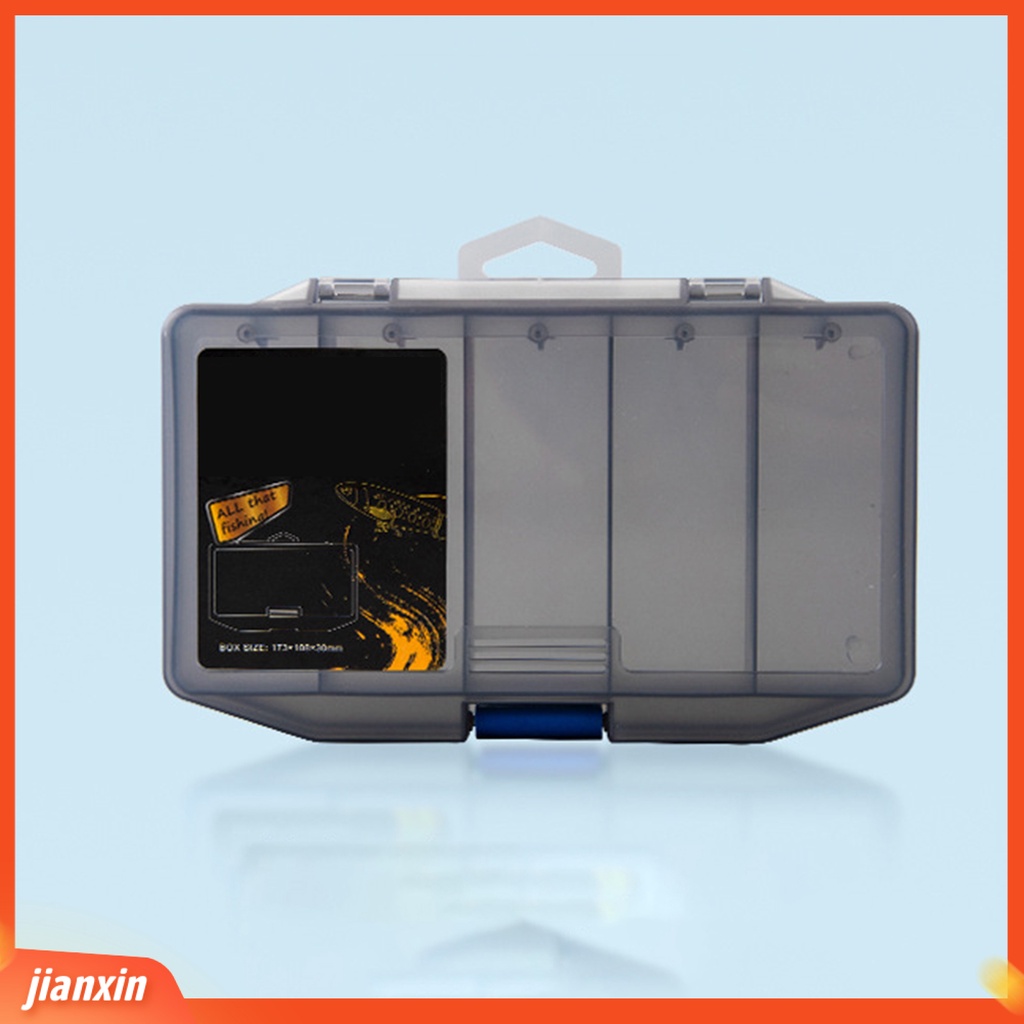 (In Stock) Lure Box Kompartemen Kapasitas Tinggi Tahan Air Anti Gores Tahan Jatuh Pensil Ikan Kecil Umpan Palsu Kotak Perlengkapan Memancing