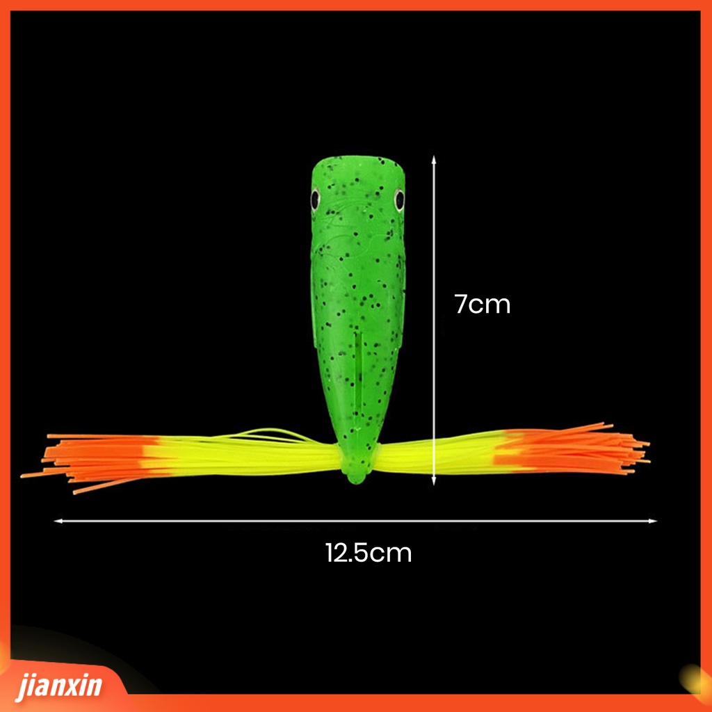 (In Stock) 7cm /15g Umpan Pancing Sangat Simulasi Warna Terang Tampilan Realistis 3D Mata Simulasi Dapat Digunakan Kembali Air Asin Air Tawar Lembut Memancing Umpan Perlengkapan Memancing