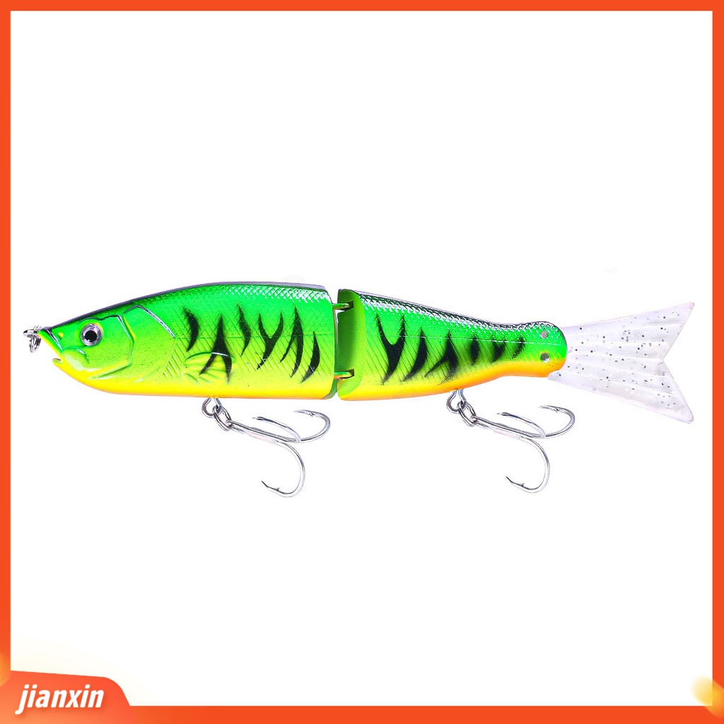 (In Stock) 18cm 52g Pemancingan Umpan Multi Segmen Menarik Ringan Bold Renang Palsu Mengambang Ikan Kecil Untuk Angling