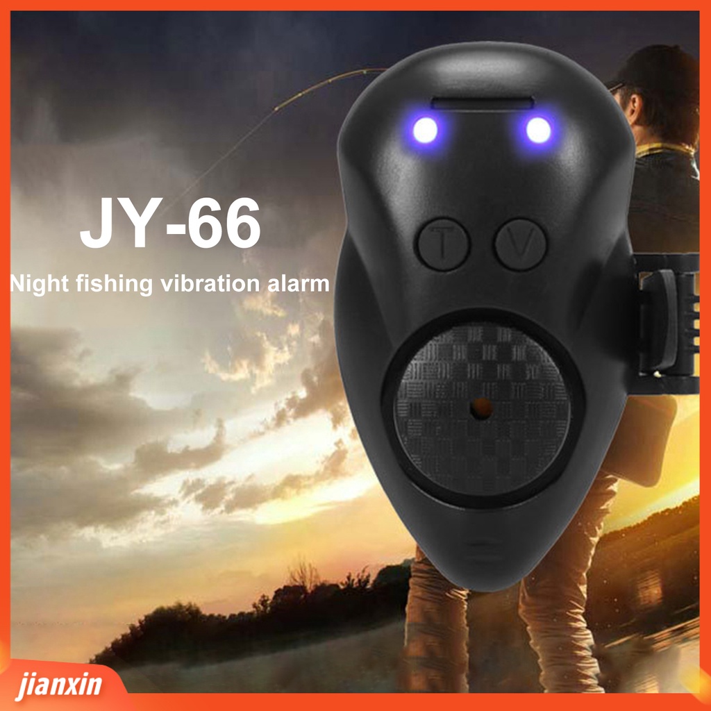 (In Stock) Reusable Bite Indicator Tahan Benturan Hemat Energi Kecerahan Tinggi Alarm Gigitan Volume Dapat Disesuaikan Untuk Pancing