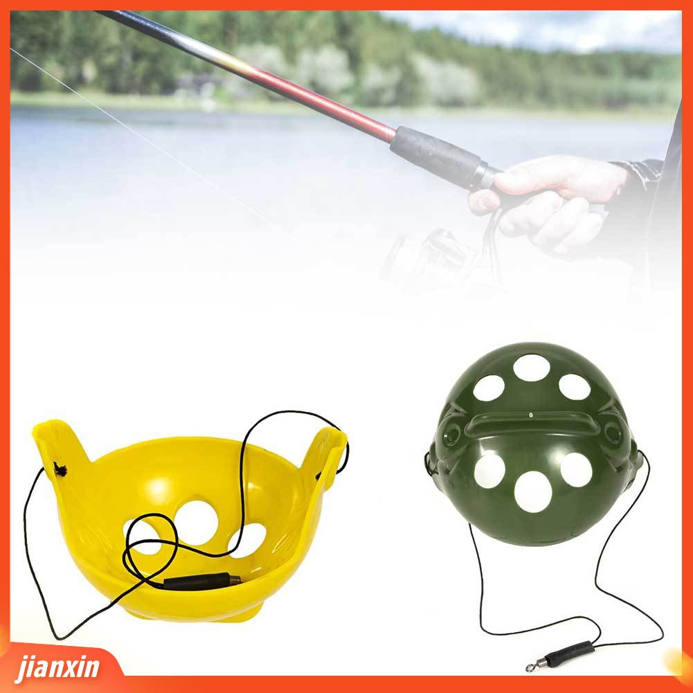 (In Stock) Memancing Ikan Gurame Pakan Pelet Besar Pelampung Lempar Umpan Kandang Holder Tackle Tool