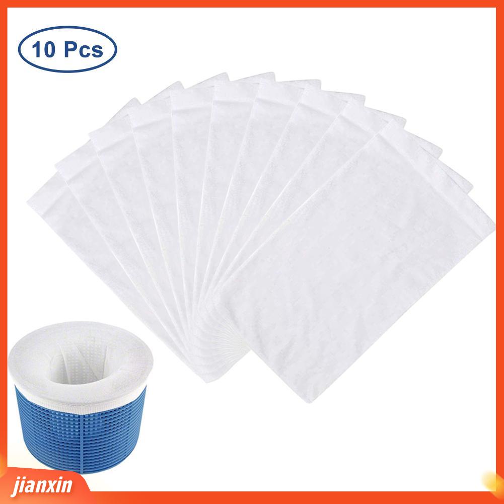 (In Stock) 5Pcs Kaos Kaki Kolam Renang Filter Rumah Tangga Keranjang Sampah Skimmers Alat Bersih