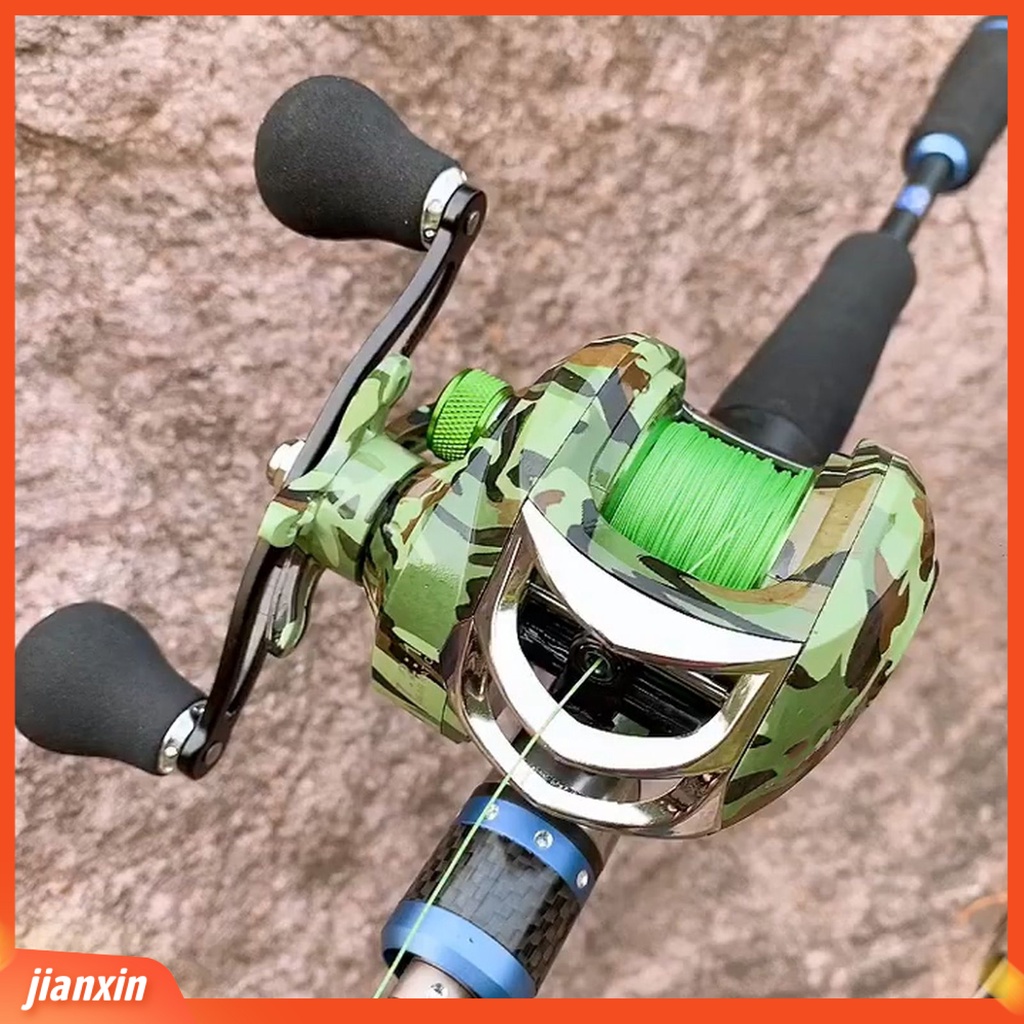 (In Stock) 7:2:1 Spinning Reel 18+1BB Tangan Kiri/Kanan Metal ic Rem Memancing Casting Reel Untuk Memancing Luar Ruangan