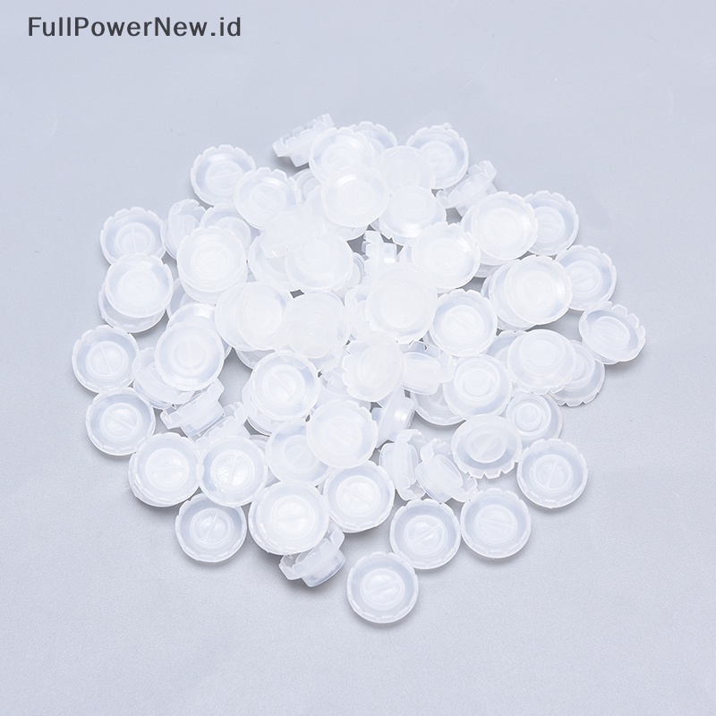 Power 50 /100pcs Eyelash Grafg Eyelash Blossom Cup Sun Berbunga Lem Holder Ring ID