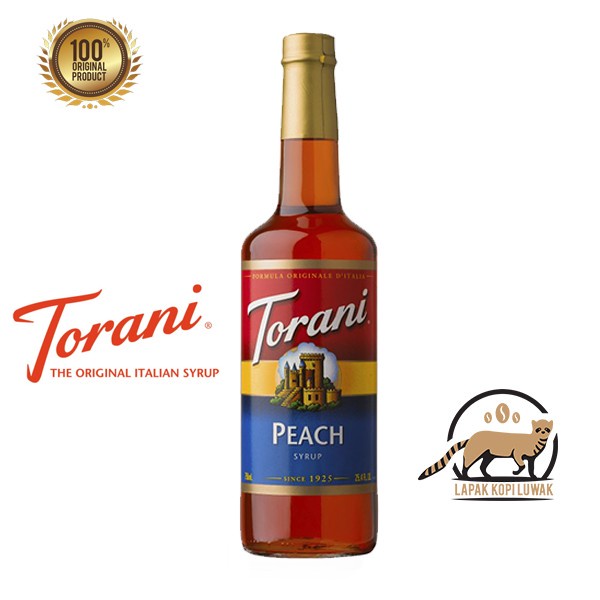 

Peach Syrup merk Torani