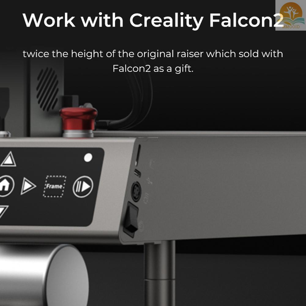 In Stock Creality 4pcs Falcon 2peningkat Tambahan Alumunium Heighten Untuk Mesin Laser Cutter Dan Engraver 56mm Tinggi/Each