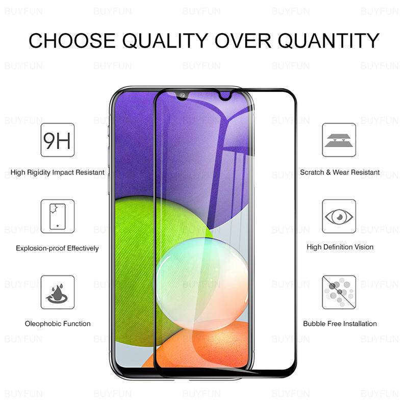 2pcs Tempered Glass Untuk Samsung Galaxy A9s A04s A03s A02s A9 A8 star A3 A2 A04 A03 A01 Core Pelindung Layar Untuk Samsung Galaxy A8 A6 Plus C9 C7 C5 Pro A750 A7 A5 A04e A02 Film