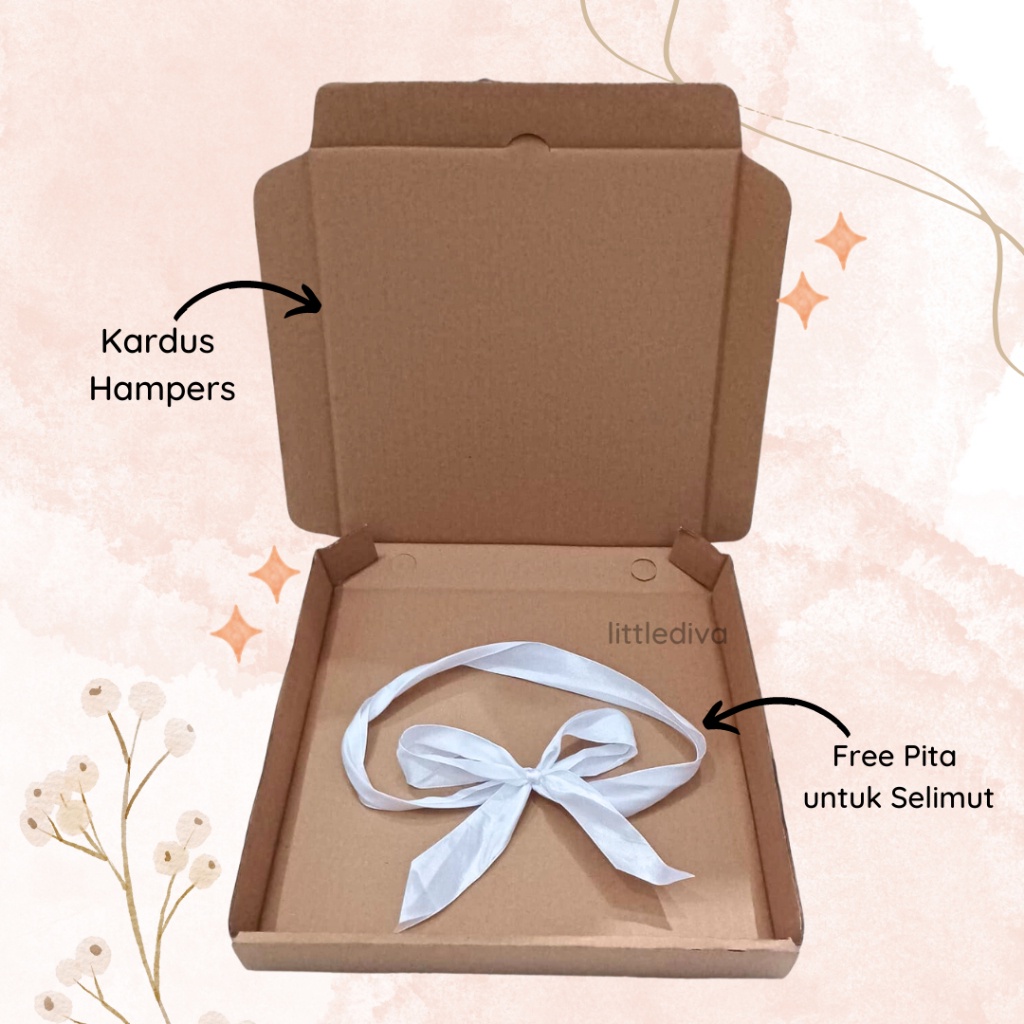 

Kemasan Box Cantik Kardus Packing Hampers Kado Lahiran Bayi