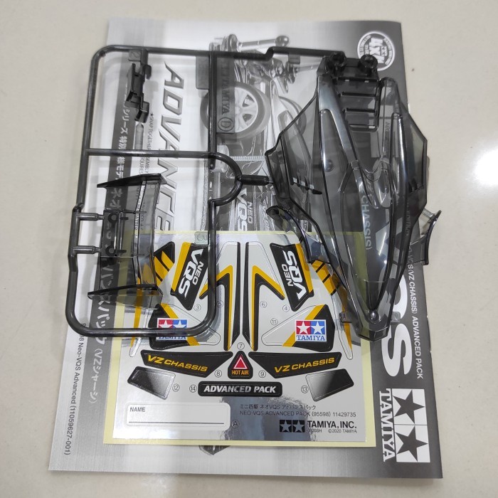 Tamiya Body Neo VQS Advance Pack Clear Black Original