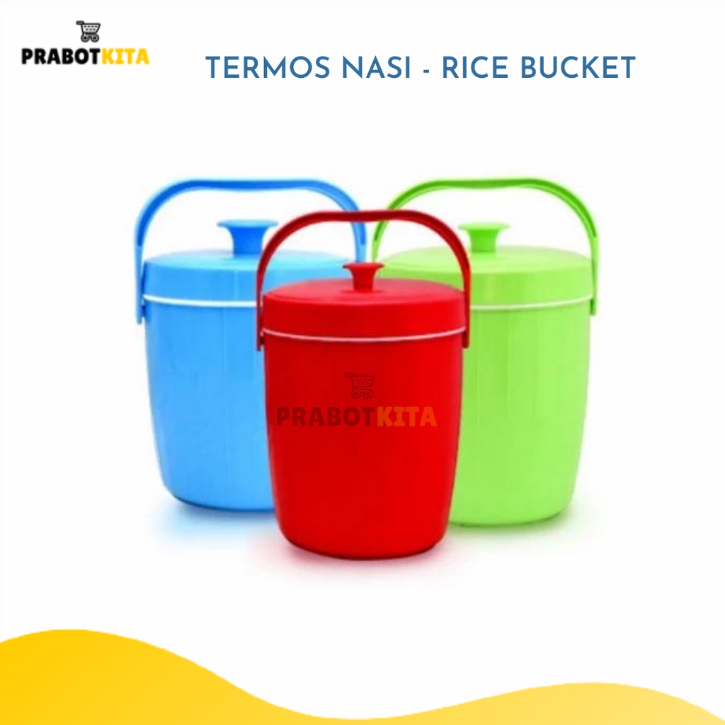 Termos Nasi Rice Bucket Besar 8 Liter & 18 Liter / Thermos Tempat Es Buah