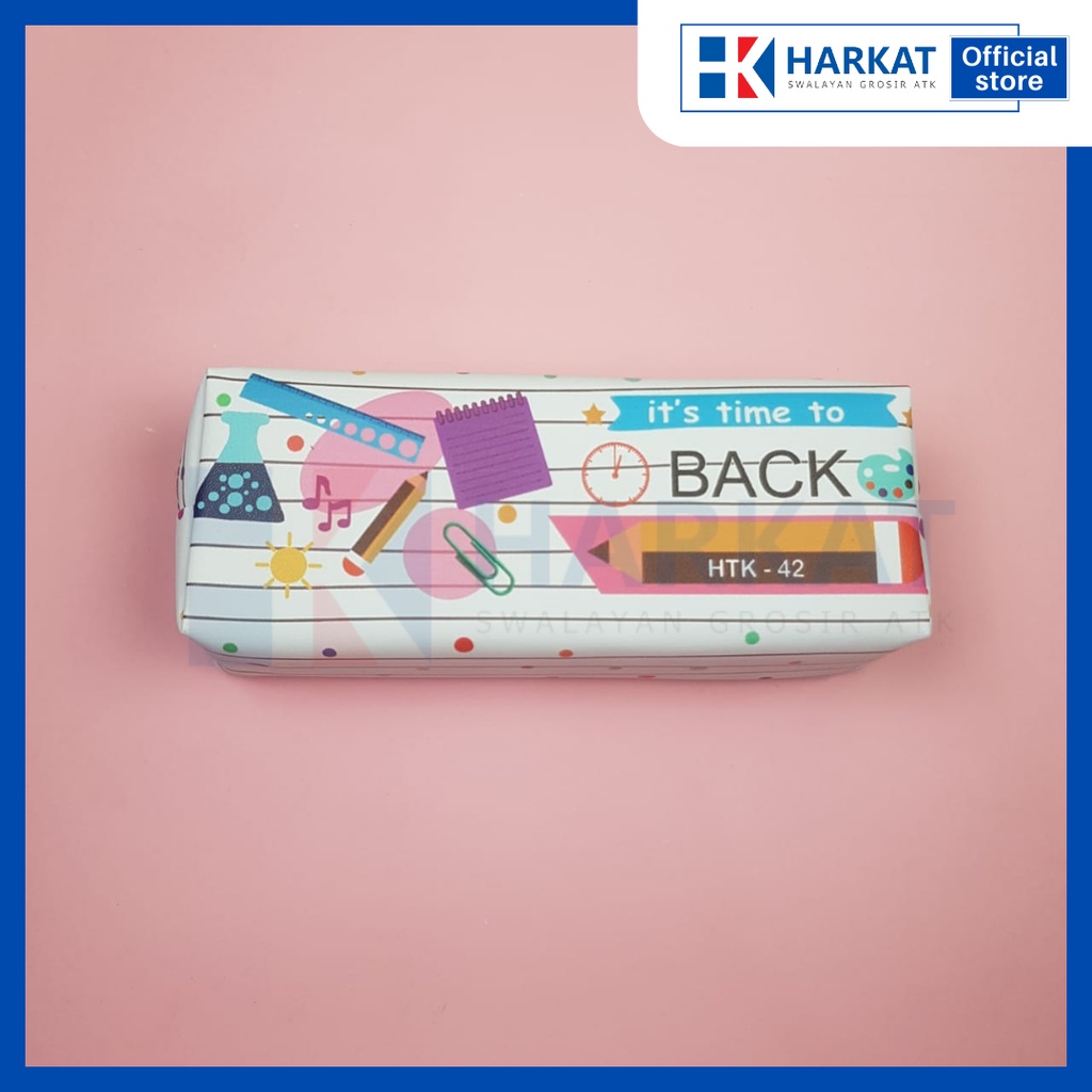 

Kotak Pensil HATAKA Tempat Pensil Putih Tema Sekolah dan Alat Tulis Kekinian Terbaru HATAKA HTK 42